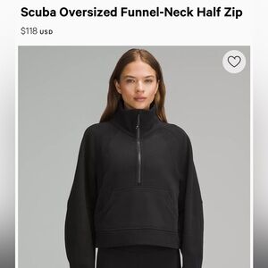 Lululemon Scuba Funnel Neck